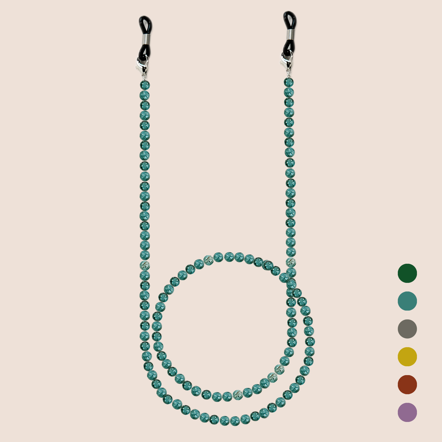 Sunglass Retainer Cord - سلسلة نظارات زجاجية ملونة على الطراز