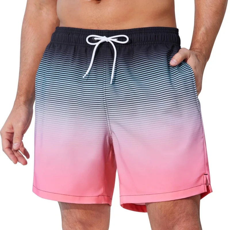 شورت سباحة عصري مخطط بتصميم أو - مراجعة Trunks Board Surf وسعره