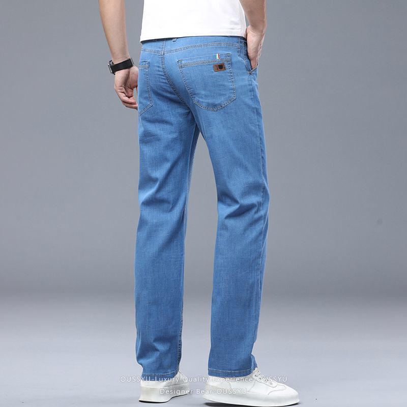 بنطلون جينز رجالي صيفي رفيع من - مراجعة Levis Jeans 501 وسعره